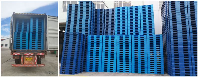 Warehouse Stacking Plastic Pallets For Sacks