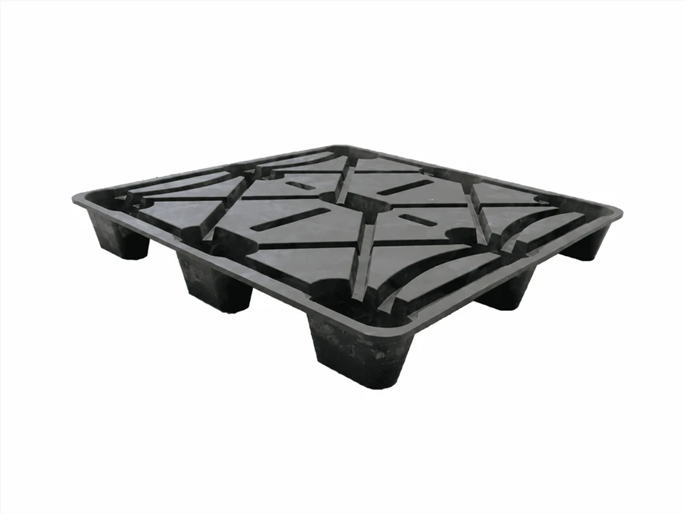 Pallet in plastica stampata a compressione riutilizzabile